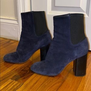 Rag & Bone suede bootie-Navy size 36 1/2